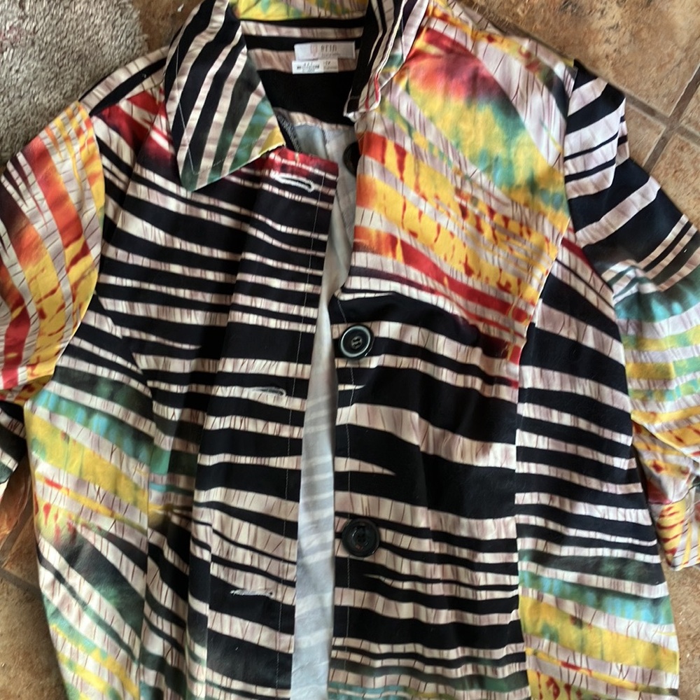 New, never used, blazer type of shirt.